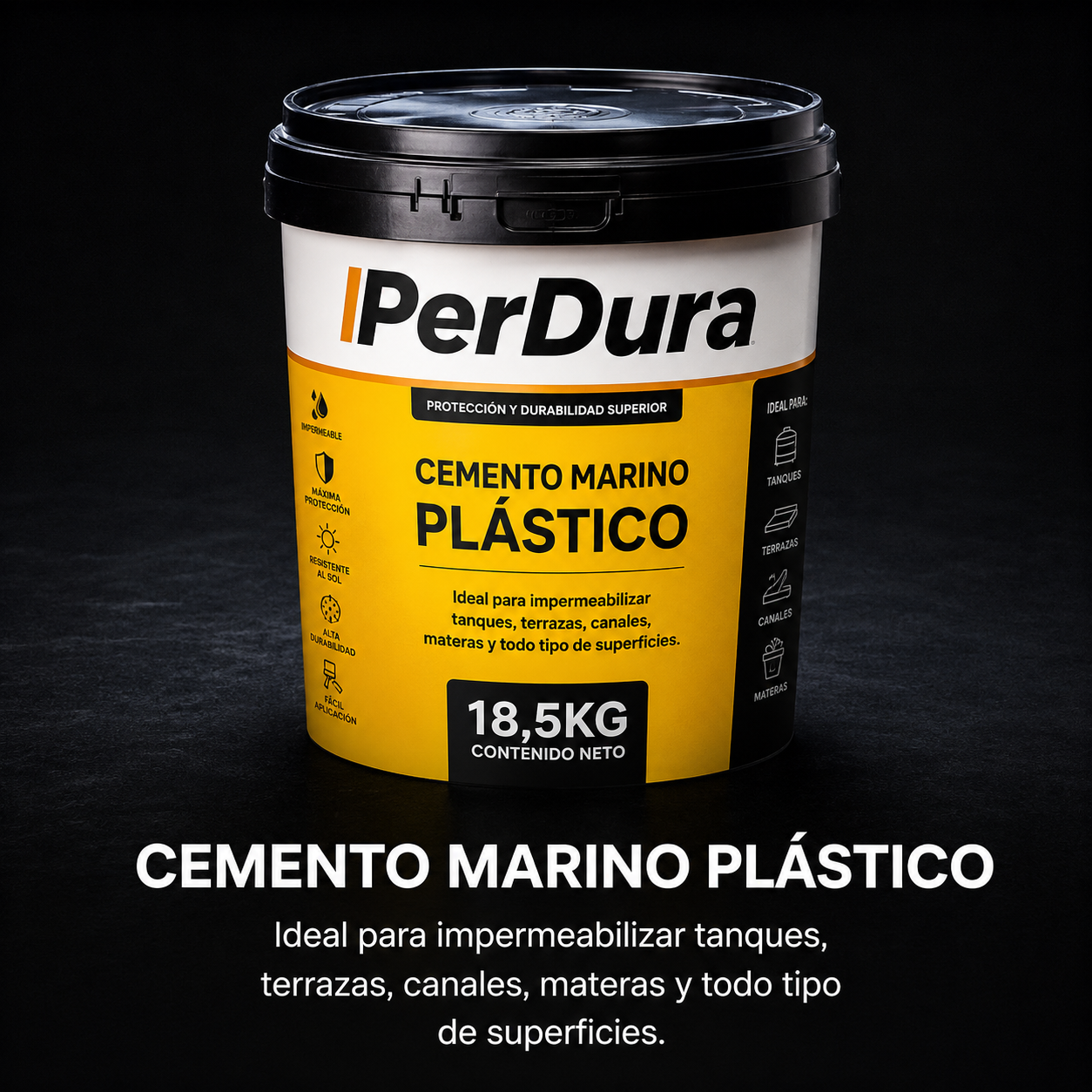 Cemento marino plástico PerDura